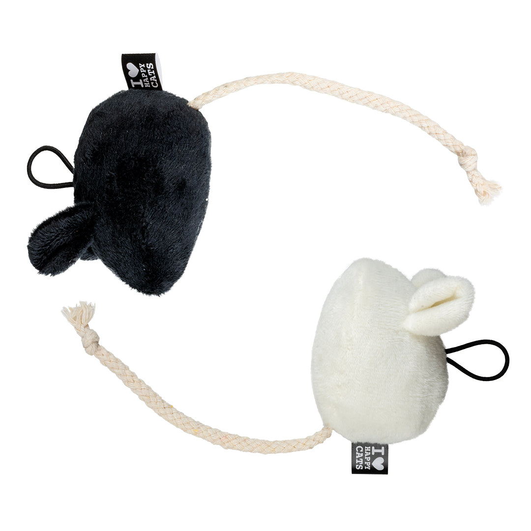 D&D Cat Toy Moosy Play Mouse 2 Pack