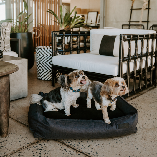 Huntlea Urban Bolster Bed With Fleece