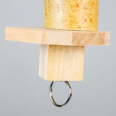 Duvo Bird Toy Brainy Bamboo Snack Pendant Sml
