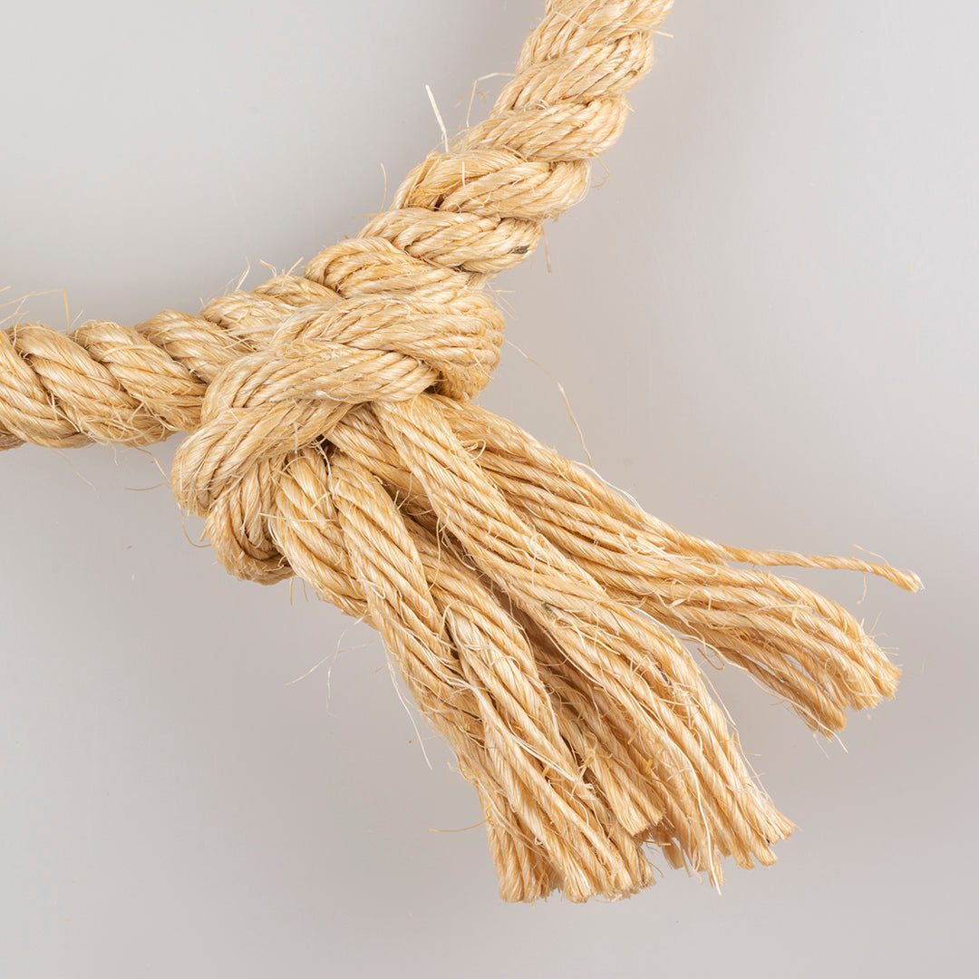 Duvo Bird Toy Ring Rope In Sisal