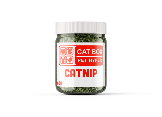 Cat Box Catnip Glass Jar 60g