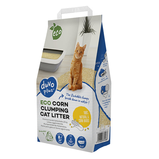 Duvo Eco Corn Premium Clumping Litter 3.5kg