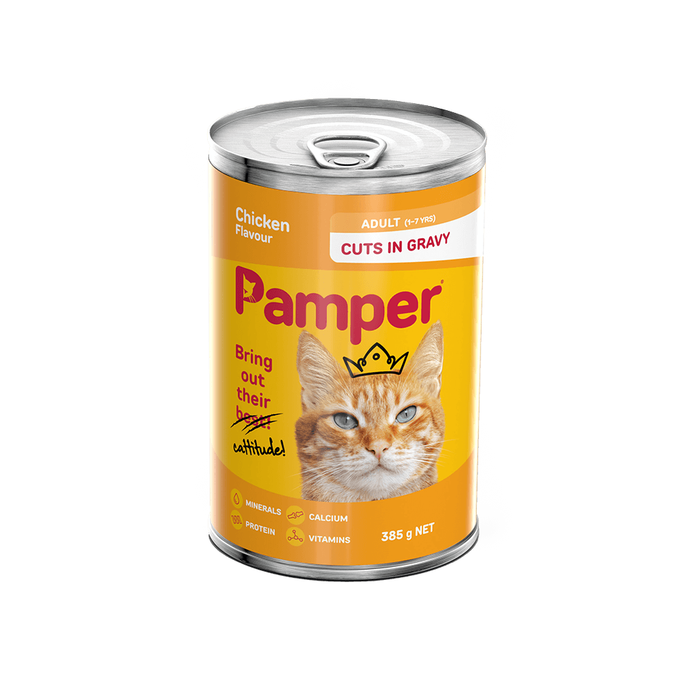 Pamper Adult Chunks In Gravy Chicken 385g