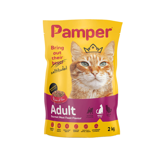 Pamper Adult Gourmet Meat Feast 2kg