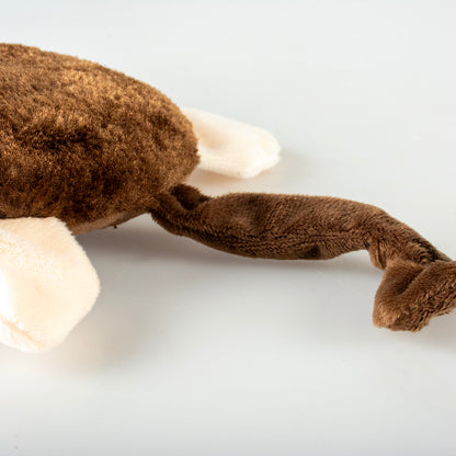Duvo Dog Toy Plush Monkey Mega Squeaky