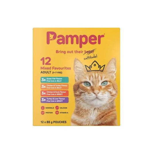 Pamper Adult Mixed Favourite Multi Pack 12x85g