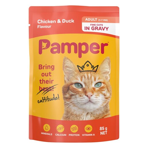 Pamper Adult Chicken & Duck 85g