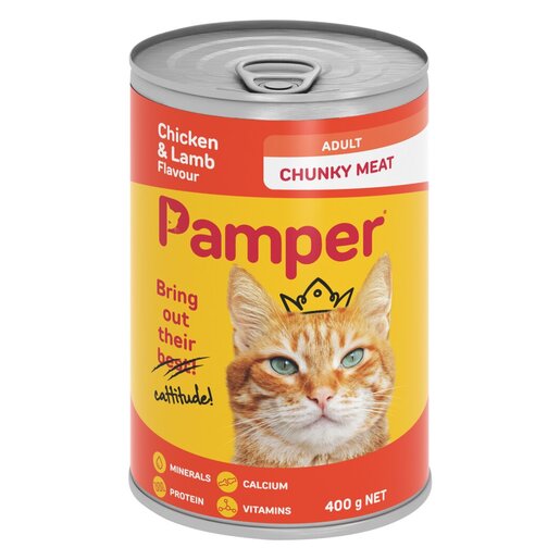 Pamper Adult Chicken & Lamb 400g